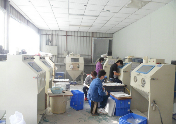 sandblasting